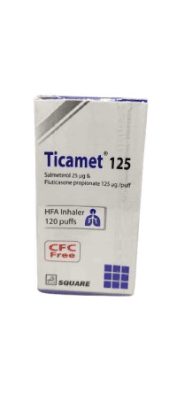 Ticamet 125 HFA Inhaler